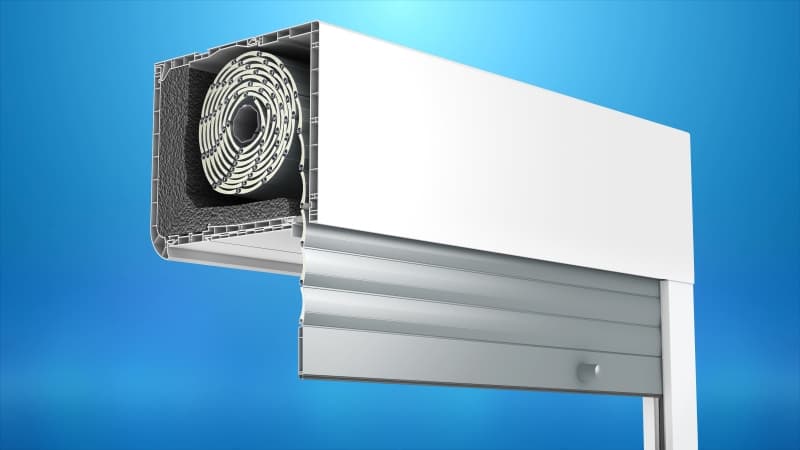 Built-in Shutter